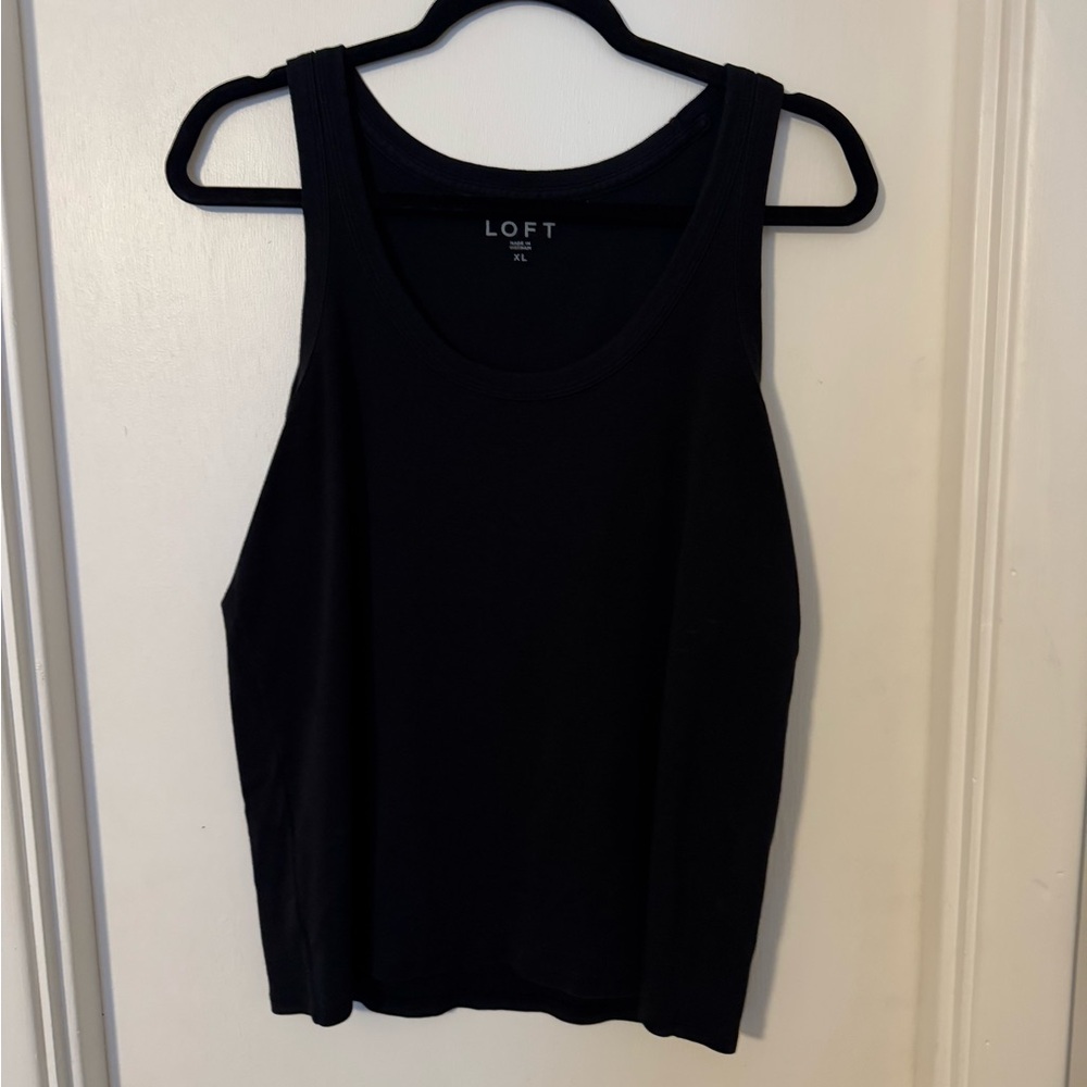 LOFT black tank top size XL